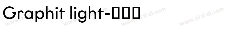 Graphit light字体转换 Graphit light字体转换